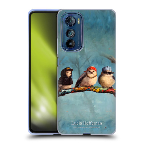 Lucia Heffernan Art Birdz In Da Hood Soft Gel Case for Motorola Edge 30