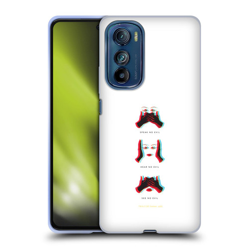 Birds of Prey DC Comics Graphics Speak, Hear, See No Evil Soft Gel Case for Motorola Edge 30