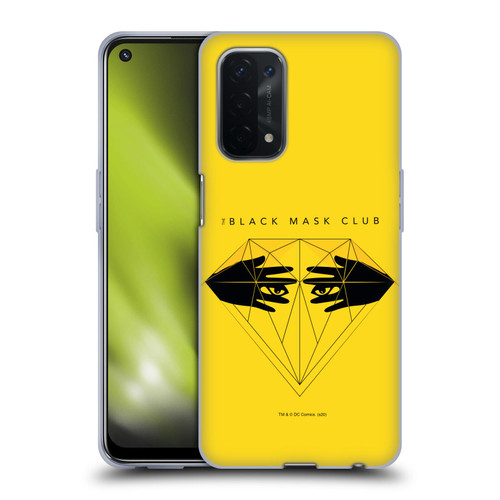 Birds of Prey DC Comics Graphics Black Club Logo Soft Gel Case for OPPO A54 5G