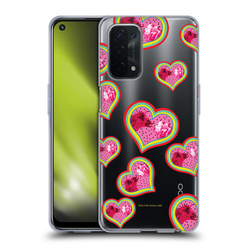 Birds of Prey DC Comics Graphics Harley QuinnCoyote Heart Soft Gel Case for OPPO A54 5G