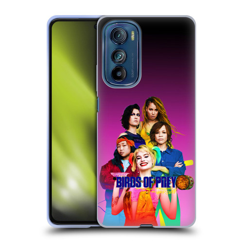 Birds of Prey DC Comics Harley Quinn Art BOP Cast Soft Gel Case for Motorola Edge 30