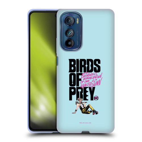 Birds of Prey DC Comics Harley Quinn Art Fantabulous Soft Gel Case for Motorola Edge 30