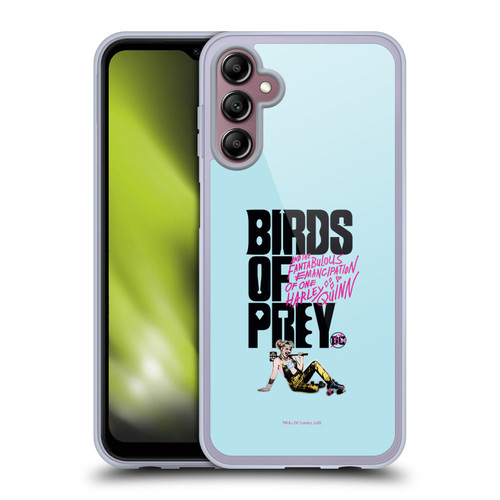 Birds of Prey DC Comics Harley Quinn Art Fantabulous Soft Gel Case for Samsung Galaxy A14 5G