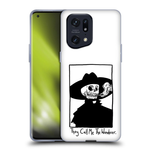 Matt Bailey Art They Call MeThe Wanderer Soft Gel Case for OPPO Find X5 Pro