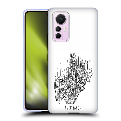 Matt Bailey Art Alas I Must Go Soft Gel Case for Xiaomi 12 Lite