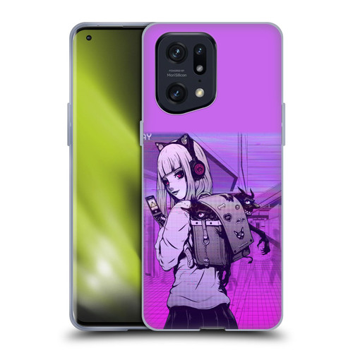 Zombie Makeout Club Art Drama Rides On My Back Soft Gel Case for OPPO Find X5 Pro
