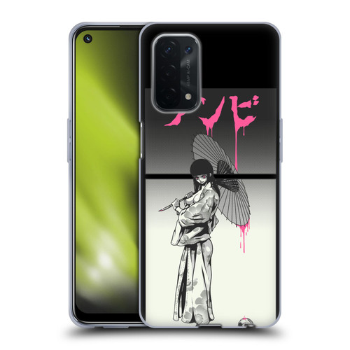 Zombie Makeout Club Art Chance Of Rain Soft Gel Case for OPPO A54 5G