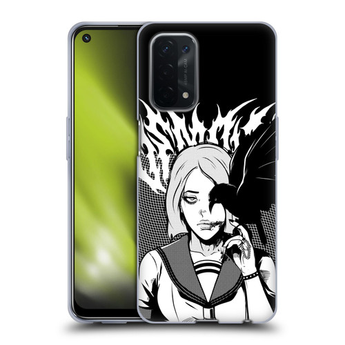 Zombie Makeout Club Art Crow Soft Gel Case for OPPO A54 5G