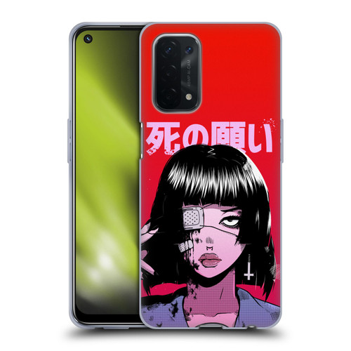 Zombie Makeout Club Art Eye Patch Soft Gel Case for OPPO A54 5G