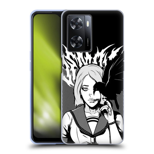 Zombie Makeout Club Art Crow Soft Gel Case for OPPO A57s