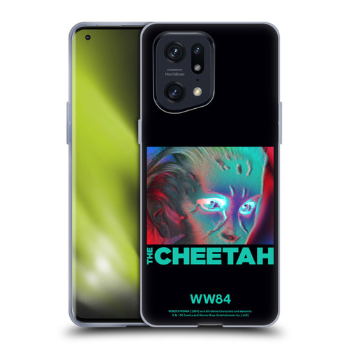 Wonder Woman 1984 80's Graphics The Cheetah 2 Soft Gel Case for OPPO Find X5 Pro