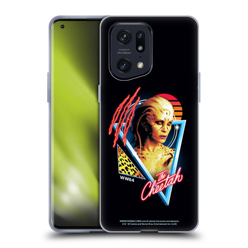 Wonder Woman 1984 80's Graphics The Cheetah Soft Gel Case for OPPO Find X5 Pro