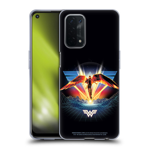 Wonder Woman 1984 80's Graphics Golden Armour Soft Gel Case for OPPO A54 5G