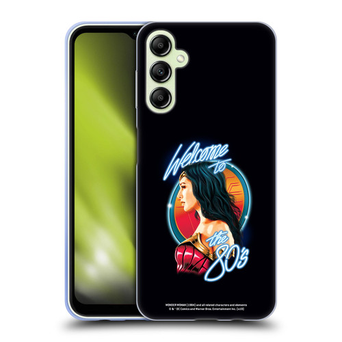 Wonder Woman 1984 80's Graphics Welcome Soft Gel Case for Samsung Galaxy A14 5G