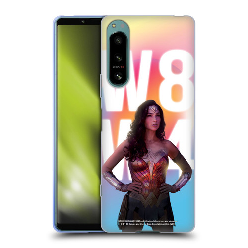 Wonder Woman 1984 80's Graphics Costume Soft Gel Case for Sony Xperia 5 IV