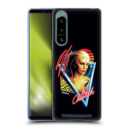 Wonder Woman 1984 80's Graphics The Cheetah Soft Gel Case for Sony Xperia 5 IV