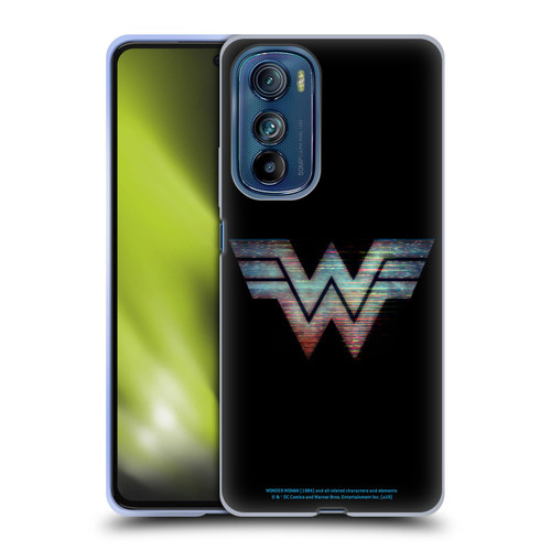 Wonder Woman 1984 Logo Art Main Soft Gel Case for Motorola Edge 30