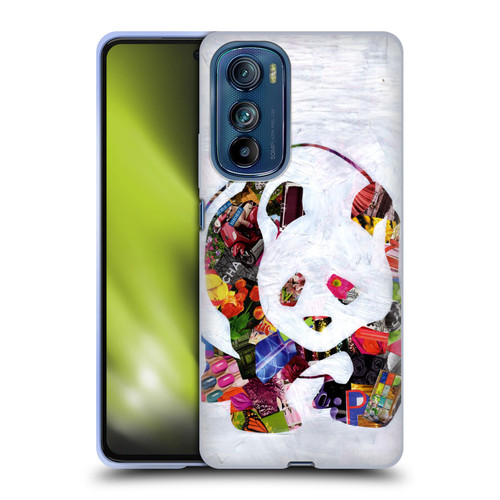 Artpoptart Animals Panda Soft Gel Case for Motorola Edge 30