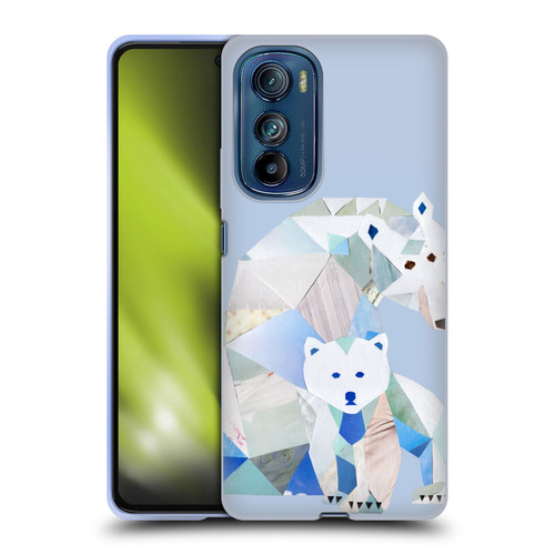 Artpoptart Animals Polar Bears Soft Gel Case for Motorola Edge 30