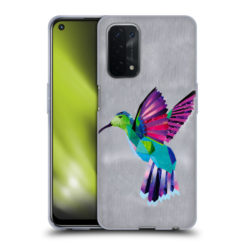 Artpoptart Animals Hummingbird Soft Gel Case for OPPO A54 5G