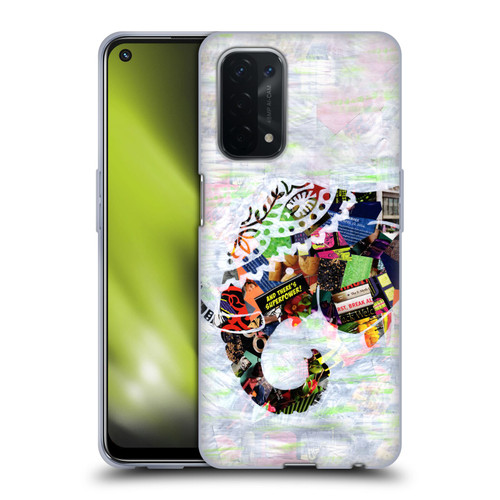 Artpoptart Animals Elephant Soft Gel Case for OPPO A54 5G