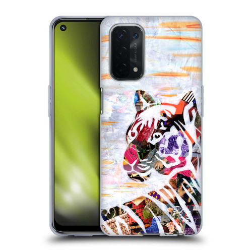 Artpoptart Animals Tiger Soft Gel Case for OPPO A54 5G