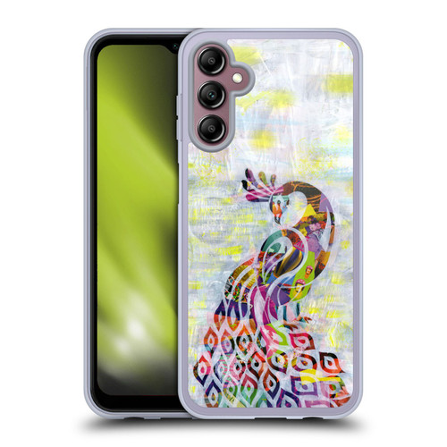 Artpoptart Animals Peacock Soft Gel Case for Samsung Galaxy A14 5G