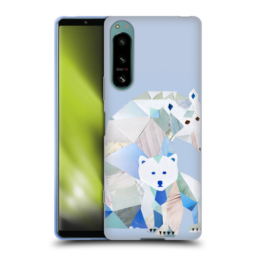 Artpoptart Animals Polar Bears Soft Gel Case for Sony Xperia 5 IV