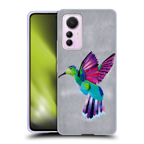 Artpoptart Animals Hummingbird Soft Gel Case for Xiaomi 12 Lite