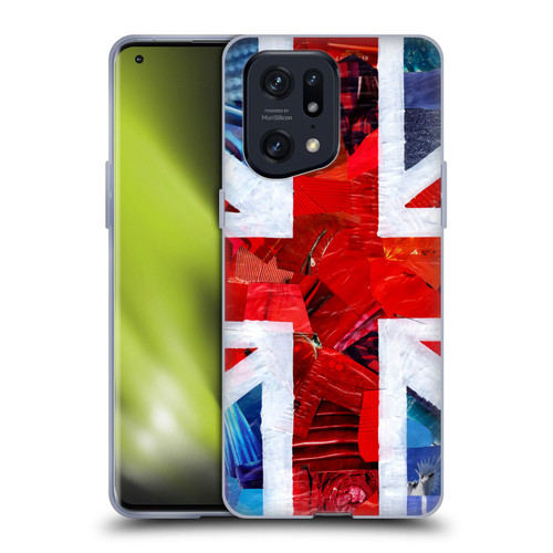 Artpoptart Flags Union Jack Soft Gel Case for OPPO Find X5 Pro