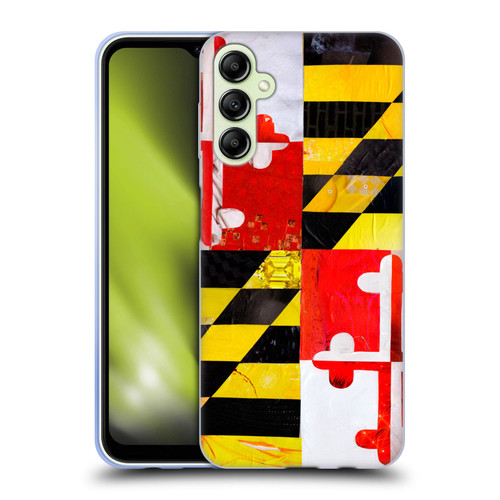 Artpoptart Flags Maryland Soft Gel Case for Samsung Galaxy A14 5G