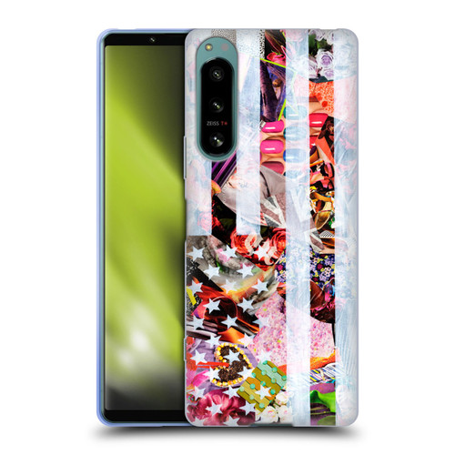 Artpoptart Flags Murican Soft Gel Case for Sony Xperia 5 IV