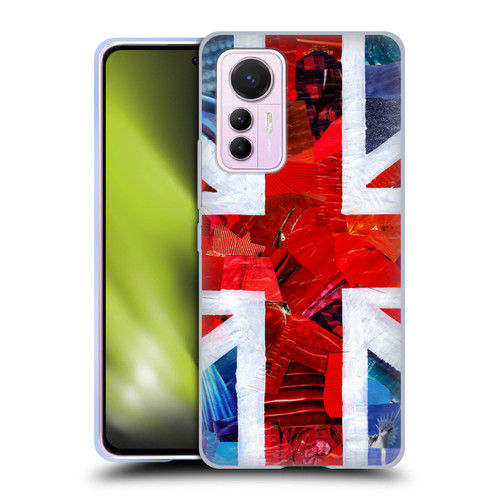 Artpoptart Flags Union Jack Soft Gel Case for Xiaomi 12 Lite