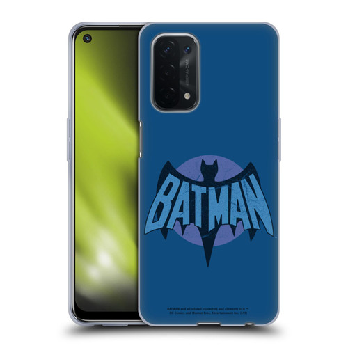 Batman TV Series Logos Distressed Look Soft Gel Case for OPPO A54 5G