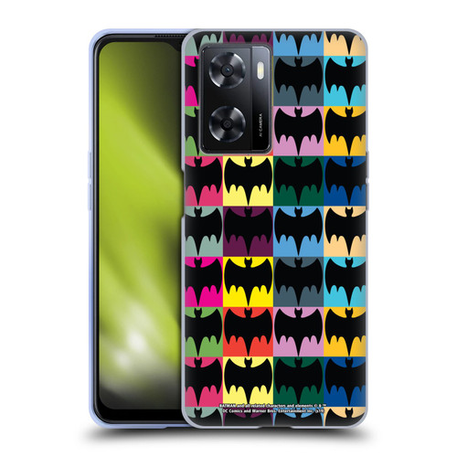 Batman TV Series Logos Patterns Soft Gel Case for OPPO A57s