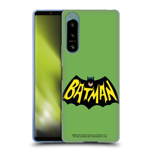 Batman TV Series Logos Main Soft Gel Case for Sony Xperia 5 IV