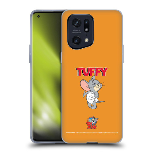 Tom and Jerry Characters Nibbles Soft Gel Case for OPPO Find X5 Pro