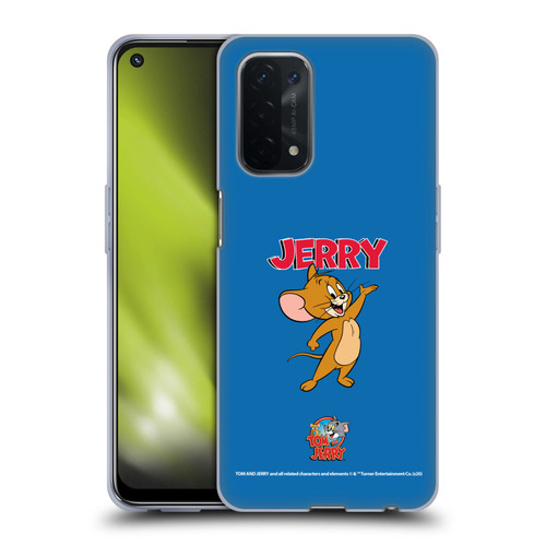 Tom and Jerry Characters Jerry Soft Gel Case for OPPO A54 5G