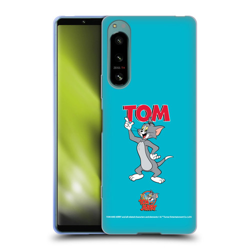 Tom and Jerry Characters Tom Soft Gel Case for Sony Xperia 5 IV