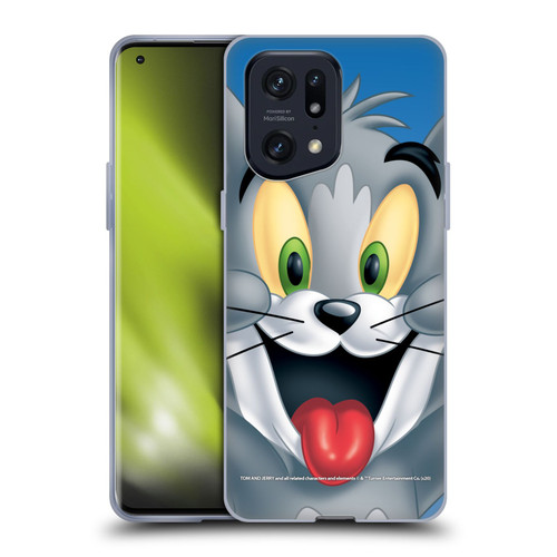 Tom and Jerry Full Face Tom Soft Gel Case for OPPO Find X5 Pro