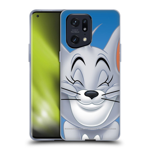 Tom and Jerry Full Face Nibbles Soft Gel Case for OPPO Find X5 Pro