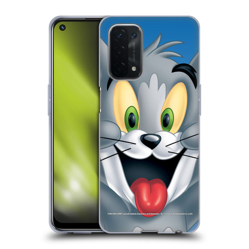 Tom and Jerry Full Face Tom Soft Gel Case for OPPO A54 5G