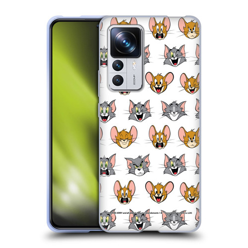 Tom and Jerry Patterns Expressions Soft Gel Case for Xiaomi 12T Pro