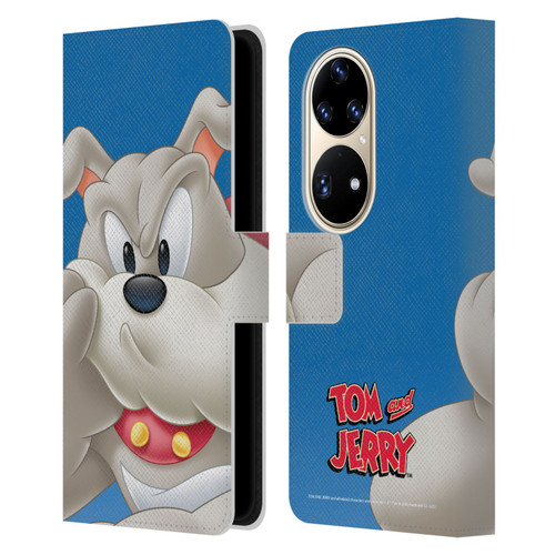 Tom and Jerry Full Face Spike Leather Book Wallet Case Cover For Huawei P50 Pro