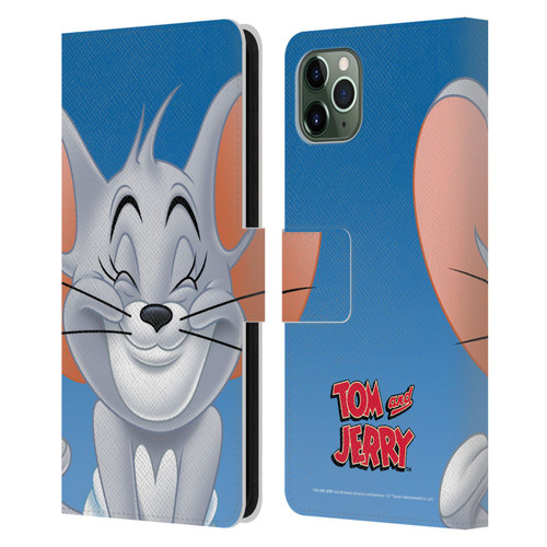 Tom and Jerry Full Face Nibbles Leather Book Wallet Case Cover For Apple iPhone 11 Pro Max