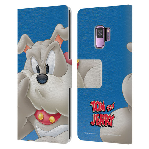 Tom and Jerry Full Face Spike Leather Book Wallet Case Cover For Samsung Galaxy S9