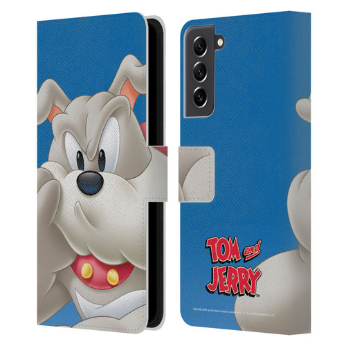 Tom and Jerry Full Face Spike Leather Book Wallet Case Cover For Samsung Galaxy S21 FE 5G