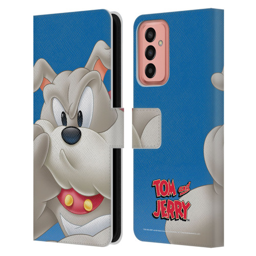 Tom and Jerry Full Face Spike Leather Book Wallet Case Cover For Samsung Galaxy M13 (2022)