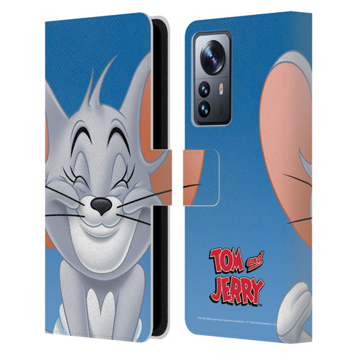 Tom and Jerry Full Face Nibbles Leather Book Wallet Case Cover For Xiaomi 12 Pro