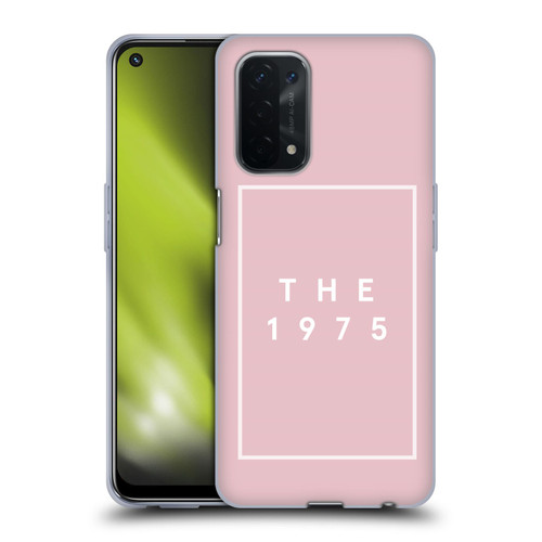 The 1975 Key Art Logo Pink Soft Gel Case for OPPO A54 5G